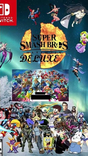 Super Smash Bros. Fan art i did at School. #supersmashbros #smashbros #smashbrosultimate #fanart