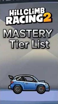 HCR2 MASTERY TIER LIST #32 | Rally Car 🏁