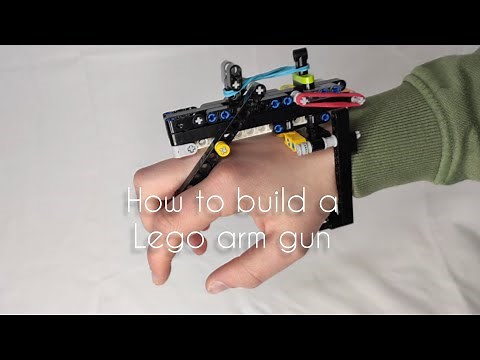 How to build a lego arm gun
