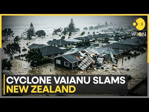 Cyclone Vaianu: Deadly Storm Hits North Island, Chaos Across New Zealand | WION