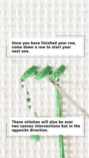 It's New Stitch Sunday! Let's learn Woven Stitch 🤩 | Needlepoint.Com