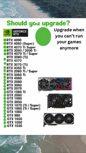 It's the truth 🤷‍♂️ #PCUpgrade #TechTips #UpgradeYourPC #GamingSetup #BuildAPC #TechTok #PCBuild #ComputerTips #WhenToUpgrade #GamingPC #TechAdvice #TechReview #HardwareUpgrade #PCMasterRace #DIYPC #FutureProof #TechTalk #BudgetBuild #PCGaming