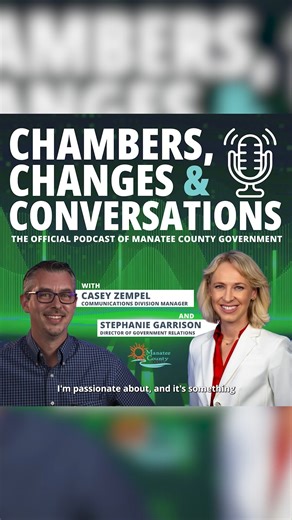 The future of AI is here... Find out how Manatee County is integrating AI into our procedures to serve you faster, more efficient results. You can listen to the whole podcast at mymanatee.org/podcast | Manatee County, Florida Government