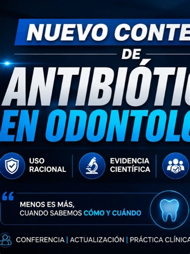 Conferencia sobre nuevo contexto de la antibioticoterapia en odontologia pt1#dentistryworld #fypviralシ #MásQueDientes #lifestyle #odontologia #FYU #oralpathology #viral #oralcancer #medicinaoral #dentistry #patologiaoral #patologiaymedicinabucal #FYP #medicinaypatologiaoral