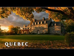 QUEBEC: The Romantic Charm of European Culture in North America, Canada | 4K Travel Documentary