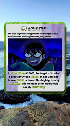 This Teen Titans Scene Hits Differently When You Watch It As An Adult! 🎞️#TeenTitans#CartoonAnalysis