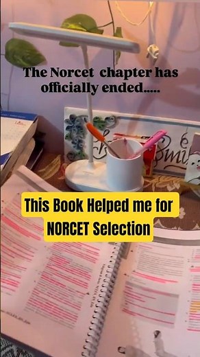 Books That Helped Me Score 100+ 👑 in NORCET Selection Exam | Top Study Resources 2026 #norcet