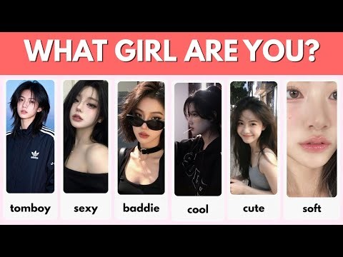 Are you cool, baddie or cute? |fun personality test~