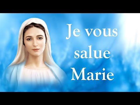 🙏 The Hail Mary prayer (with words) 🙏