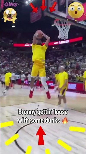 Cooper Flagg vs Bronny 👀🔥 Future Stars COLLIDE! #shortsviral #sportsviral #basketball #nba