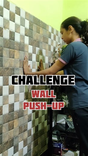 8 Wall Push-Ups 🔥 | Beginner Home Workout 💪