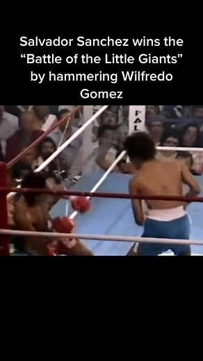 Salvador Sanchez vs. Wilfredo Gomez: Epic Boxing Duel
