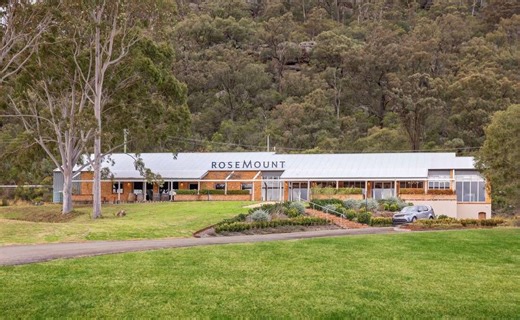 Rosemount Estate, established by wine pioneer Robert Oatley, listed in Hunter Valley
