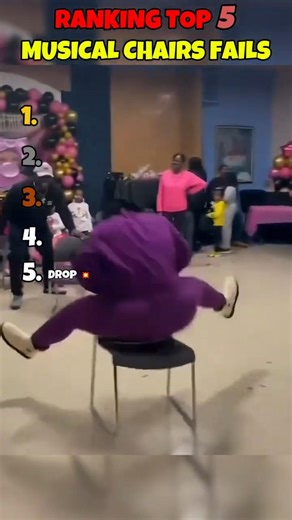 Ranking Top 5 Musical Chairs Fails 🎶🤣 | Funniest Moments Ever