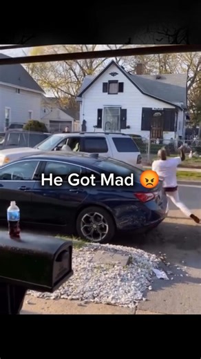 The Fear Spot on Instagram: "The argument reached a boiling point as the truck sat idling at the curb, the driver’s window rolled down to allow a final, scathing insult to fly. Enraged and looking for a weapon, the man on the sidewalk bolted toward the front lawn of a nearby house, scooping up a frantic handful of decorative mini rocks from the landscaping. He lunged back toward the street and hurled the gravel in a spray through the open driver’s window, the small stones rattling loudly against