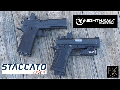 Staccato C2 Duo vs Nighthawk TRS Commander – Which 2011 Compact Carry Reigns Supreme?