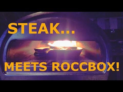 Cooking Steak at 650 F in a Roccbox Pizza Oven