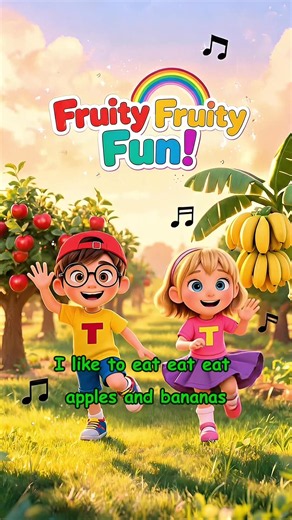 Fruity Fruity Fun — Kid Song Lyrics for Learning
