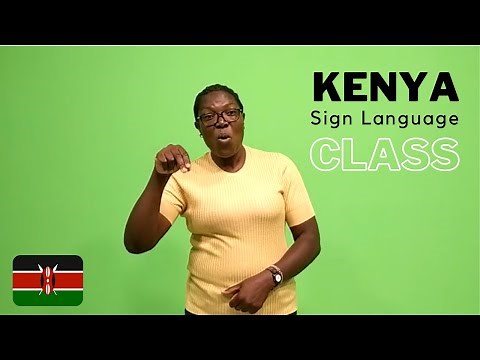 Learn KENYA Sign Language with Margaret! | KSL Online Class