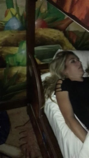 Mom Sleeping Soundly at Legoland Hotel | Snoring Compilation