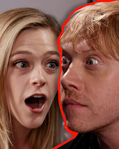 Rupert Grint (Harry Potter, Snatch) surprises his biggest fans with a staring contest they had no idea they had signed up for. | BuzzFeed