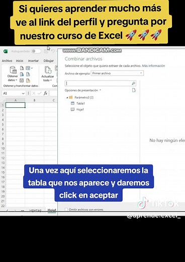Aprende a unir archivos en Excel fácilmente