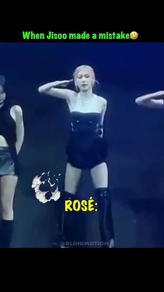 When Jisoo made a mistake on stage😱🔥#jisoo #blackpink #shorts