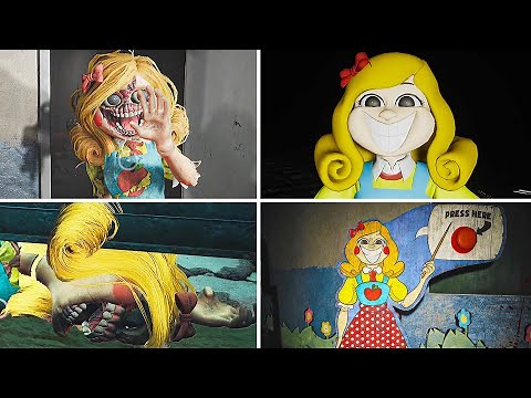 Poppy Playtime Chapter 3 - All MISS DELIGHT SECRET SCENES 4K