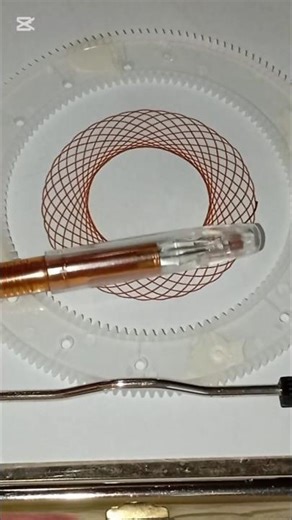 Perfect Circle Art Revealed! 🎨 #shorts