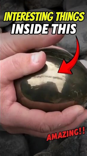 Opening Pyrite Rocks to Find Hidden Treasures