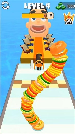 Sandwich Stack Cooking Games Level 4