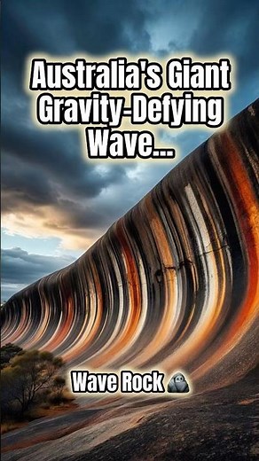 Wave Rock – Australia’s Giant Gravity-Defying Stone Wave 🪨