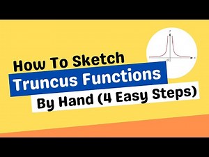 How to Sketch the Graph of Truncus Functions By Hand (4 Easy Steps)