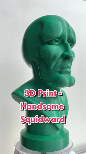 Exploring the World of 3D Printing with Handsome Squidward
