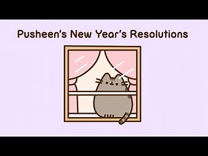 Pusheen's New Year's Resolutions