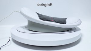 Electric Lower Back Massager - Lumbar Traction Device for Pain Relief Deep Tissue Spinal Decompression Back Stretcher with Heat Massage Machine Muscle Massager with Vibration Back Extension Machine