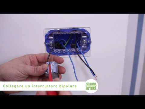 Come collegare un interruttore bipolare in casa