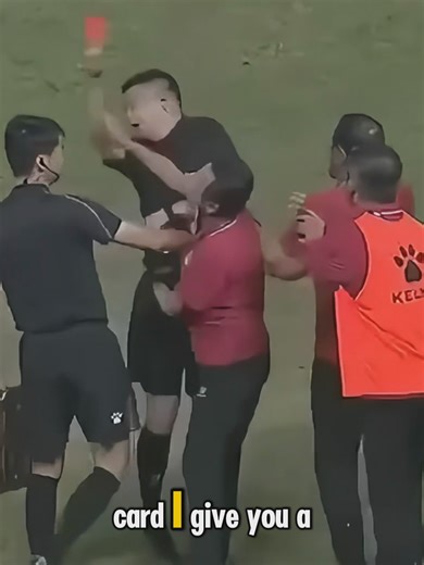 Unbelievable Red Card Incident in Football