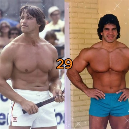 Arnold Schwarzenegger vs Lou Ferrigno — From Age 21 to Now #Shorts