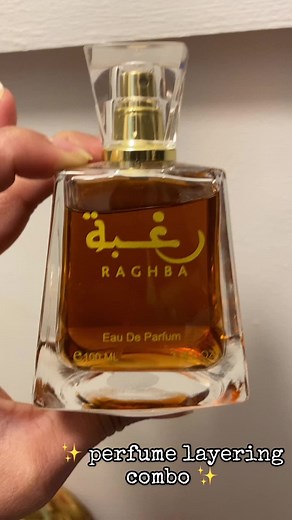 Perfume Layering: Lattafa Raghba & Nebras