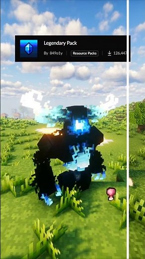 Minecraft Cursed Texture Packs #shorts #minecraft