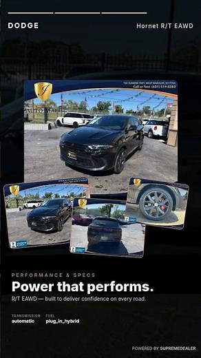 2024 Dodge Hornet R/T EAWD - Just Arrived