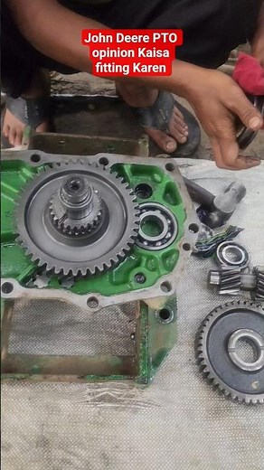 john deere pto bearing replacement #sfjohndeereservice #reels #short#Training #ytshorts #fbpost2025