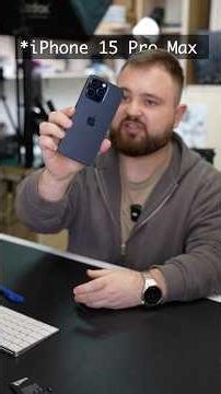 iPhone 15 Pro Max увеличение памяти до 1TB и замена аккумулятора на новый оригинальный.