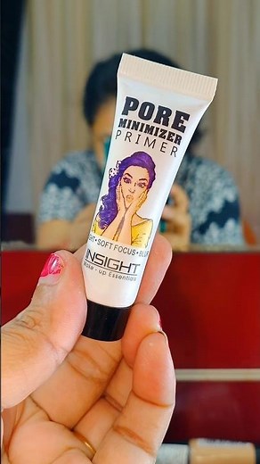 🤯90/- Rs, Insight pore minimizer primer #productreview #review #makeup #primer #youtubeshorts