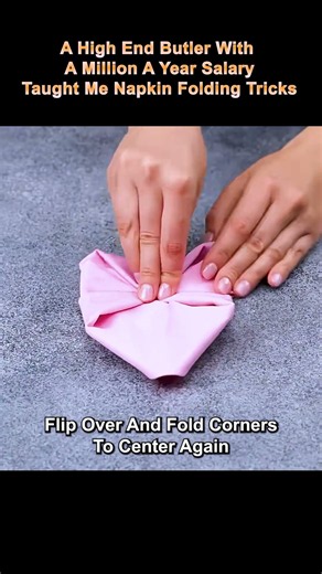 Napkin Folding Hacks#lifehacks #hacks #tips
