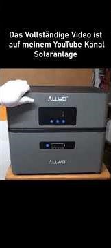 ALLWEI BM1600PRO Balcony Power Plant with Storage, 1600W Solar System