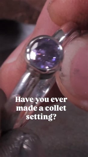 Jewellers Academy Brighton | Come and join us for a day of collet setting on Saturday 24th January! 💍 This one-day stone setting class is all about building beautiful... | Instagram