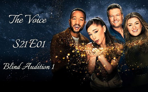 【英文字幕】【1080P】美国好声音第21季第1集 完整版 The Voice US S21E01 full episode