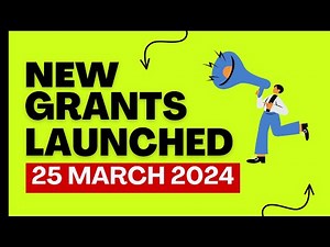 New Grants Launched – 25 March 2025 | Funding Opportunities | Grants 2025